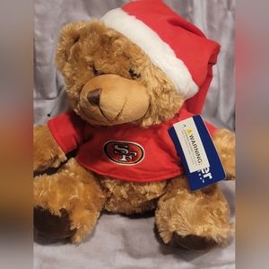 Forever Collectibles San Francisco 49ers Bear NWT